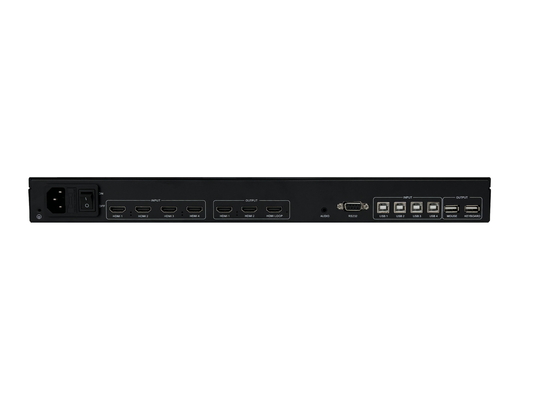 BIT-MV-U1-MD403 Unidade de processamento de áudio e vídeo 4K60 KVM Multiviewer Processador