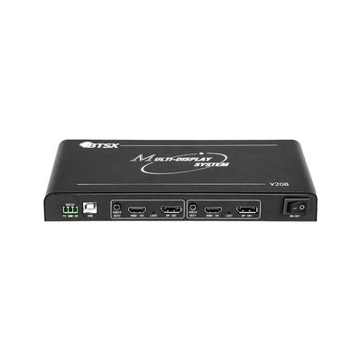 2X4 4K Video Switcher Controller 1X4 4x2 1X6 1X8 HDMI TV Video Wall Processor
