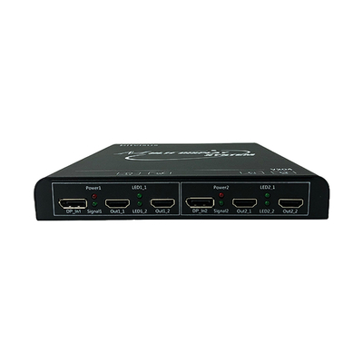 1X4 1X2 3D Dp Processador de vídeo HDMI 8K Controlador de vídeo de tela múltipla