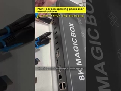 Bitvisus 8K60 PIP Edge Effects Ponto a Ponto Processador de vídeo LCD LED de empalme irregular