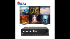 Bitvisus 4K60 8 Imagens Multi-Visualizador HDMI/Dp Interruptor de Vídeo com Controle Remoto Infravermelho