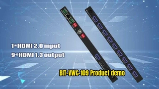 Vídeo de demonstração do produto BIT-VWC-109